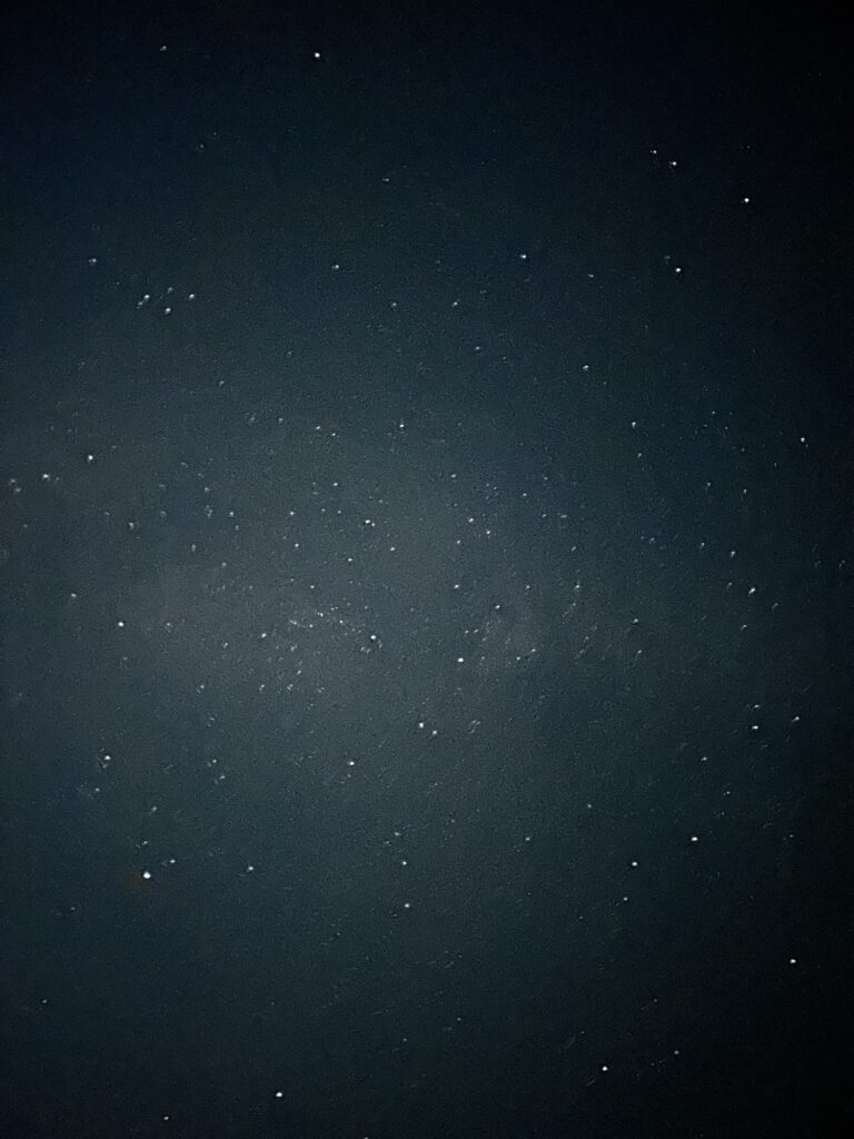 満天の星空