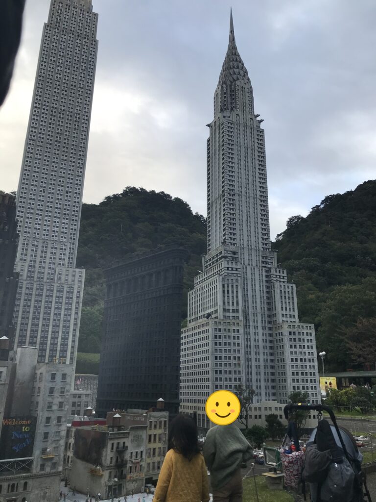 クライスラービルなどニューヨークのミニチュア