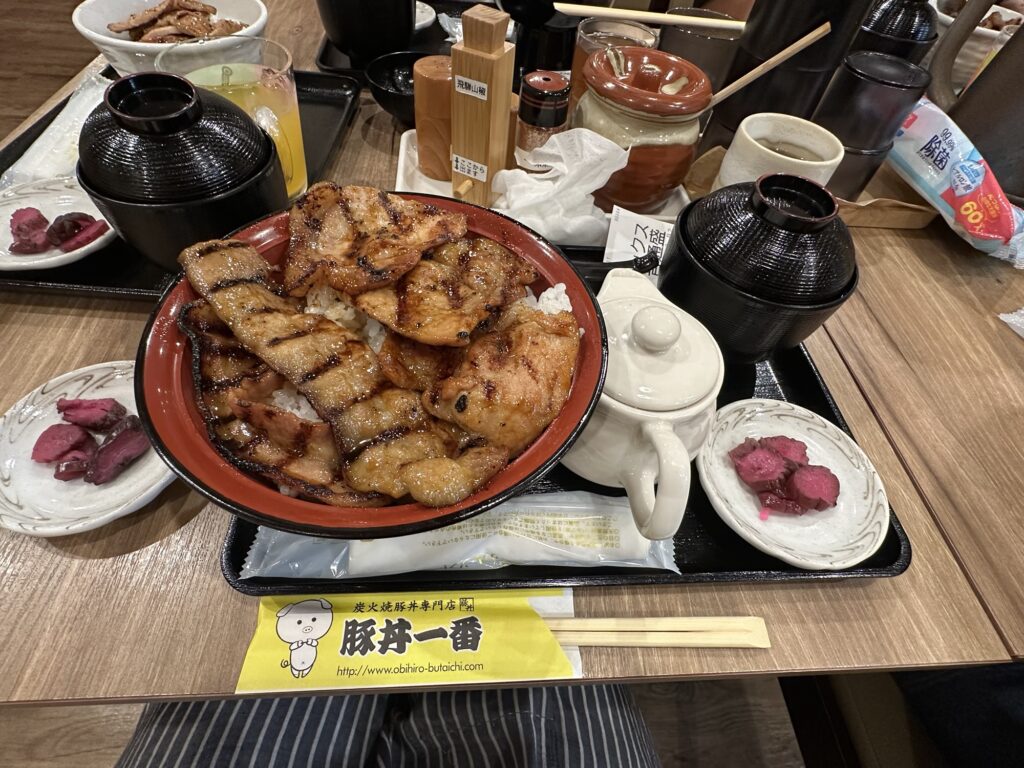 豚丼一番の十勝丼
